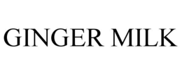 GINGER MILK trademark