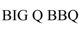 BIG Q BBQ trademark