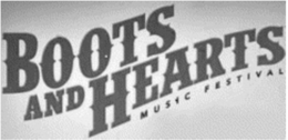 BOOTS AND HEARTS MUSIC FESTIVAL trademark