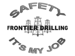 SAFETY FRONTIER DRILLING IT'S MY JOB trademark