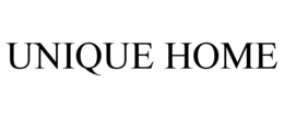 UNIQUE HOME trademark