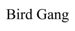 BIRD GANG trademark