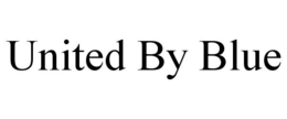 UNITED BY BLUE trademark