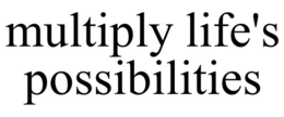 MULTIPLY LIFE'S POSSIBILITIES trademark