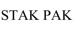 STAK PAK trademark