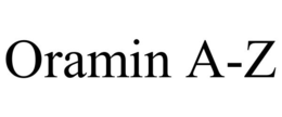 ORAMIN A-Z trademark