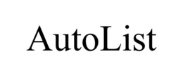 AUTOLIST trademark