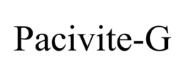 PACIVITE-G trademark