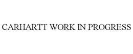 CARHARTT WORK IN PROGRESS trademark