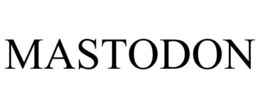 MASTODON trademark
