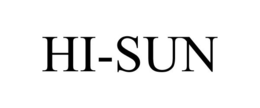 HI-SUN trademark