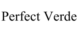 PERFECT VERDE trademark