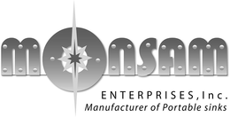 MONSAM ENTERPRISES, INC. MANUFACTURER OF PORTABLE SINKS trademark