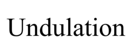UNDULATION trademark