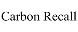 CARBON RECALL trademark