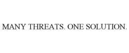 MANY THREATS. ONE SOLUTION. trademark