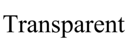 TRANSPARENT trademark
