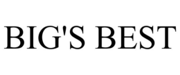 BIG'S BEST trademark