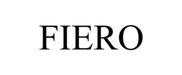 FIERO trademark