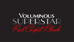 VOLUMINOUS SUPERSTAR RED CARPET BLACK trademark