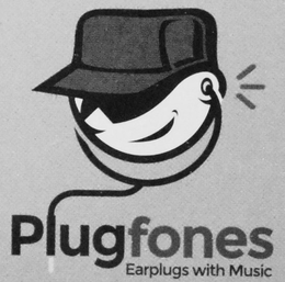PLUGFONES EARPLUGS WITH MUSIC trademark