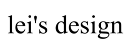 LEI'S DESIGN trademark