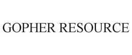 GOPHER RESOURCE trademark