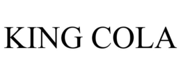 KING COLA trademark