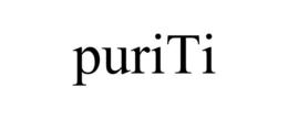 PURITI trademark