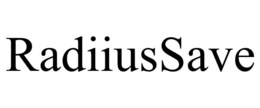 RADIIUSSAVE trademark