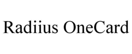 RADIIUS ONECARD trademark
