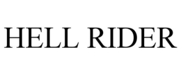 HELL RIDER trademark