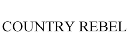 COUNTRY REBEL trademark