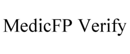 MEDICFP VERIFY trademark