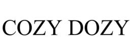 COZY DOZY trademark