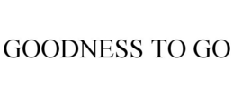 GOODNESS TO GO trademark