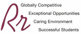 RR GLOBALLY COMPETITIVE EXCEPTIONAL OPPORTUNITIES CARING ENVIRONMENT SUCCESSFUL STUDENTS trademark