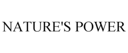 NATURE'S POWER trademark