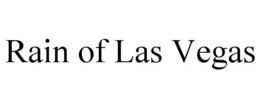 RAIN OF LAS VEGAS trademark