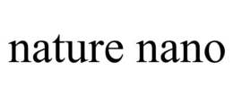 NATURE NANO trademark
