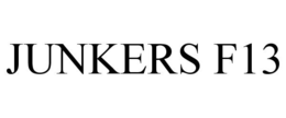 JUNKERS F13 trademark