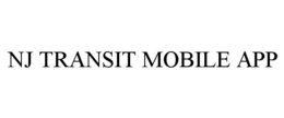 NJ TRANSIT MOBILE APP trademark