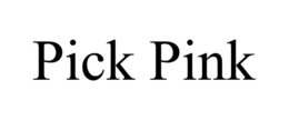 PICK PINK trademark