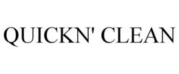 QUICKN' CLEAN trademark