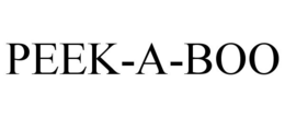 PEEK-A-BOO trademark