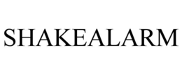 SHAKEALARM trademark