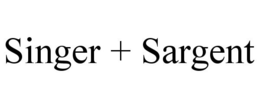 SINGER + SARGENT trademark