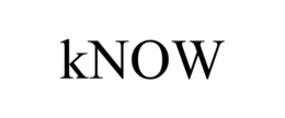 KNOW trademark