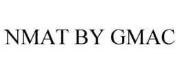 NMAT BY GMAC trademark