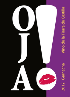 OJA! 2012 GARNACHA VINO DE LA TIERRA DE CASTILLA trademark